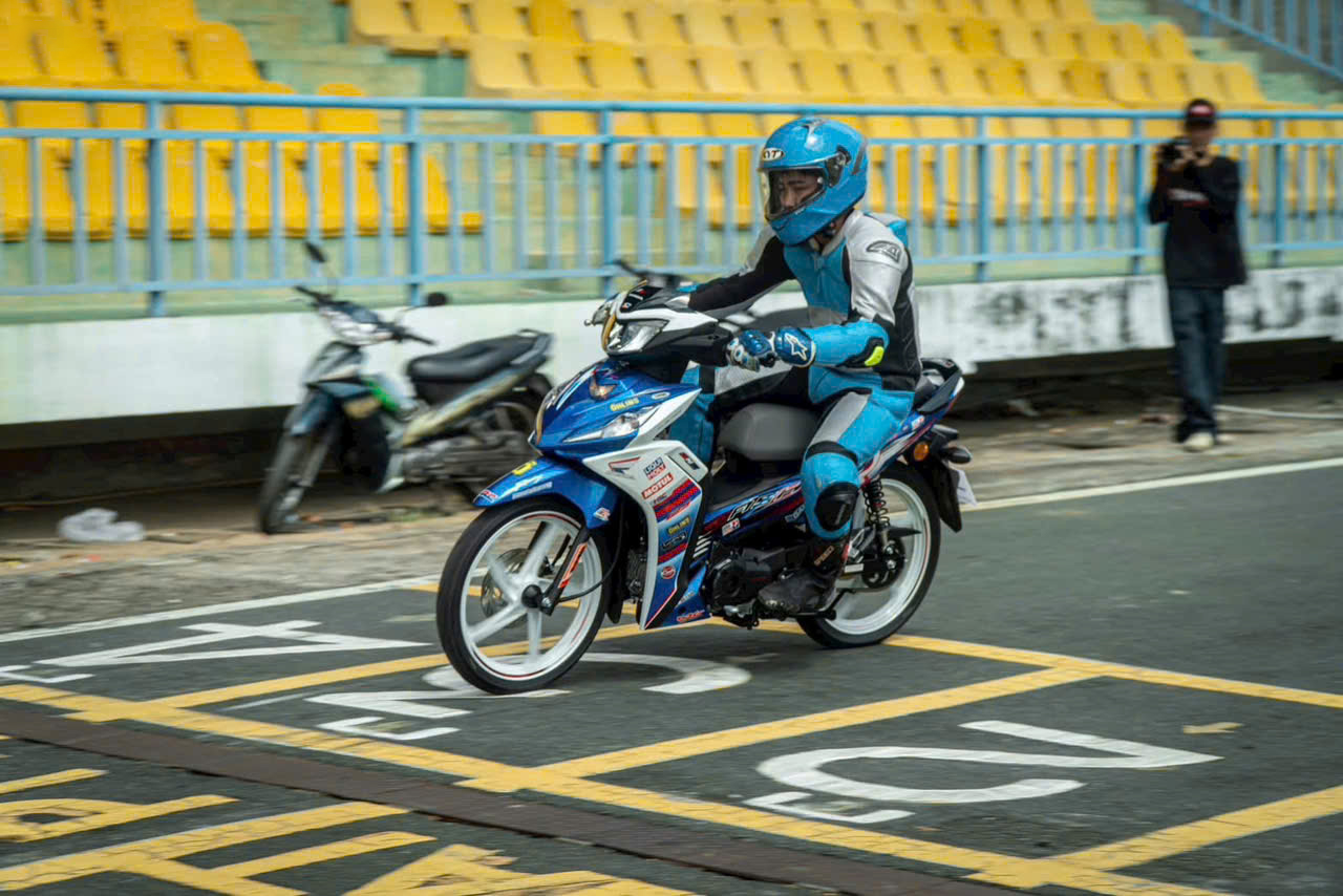 Hình ảnh Honda Dash 125 HRC tại sự kiện ra mắt xe ngày 10/04/2026 tại Cần Thơ