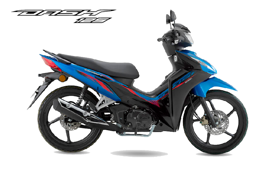 Honda Dash125 2025, 2 thắng dĩa, NK Chính Hãng Malaysia