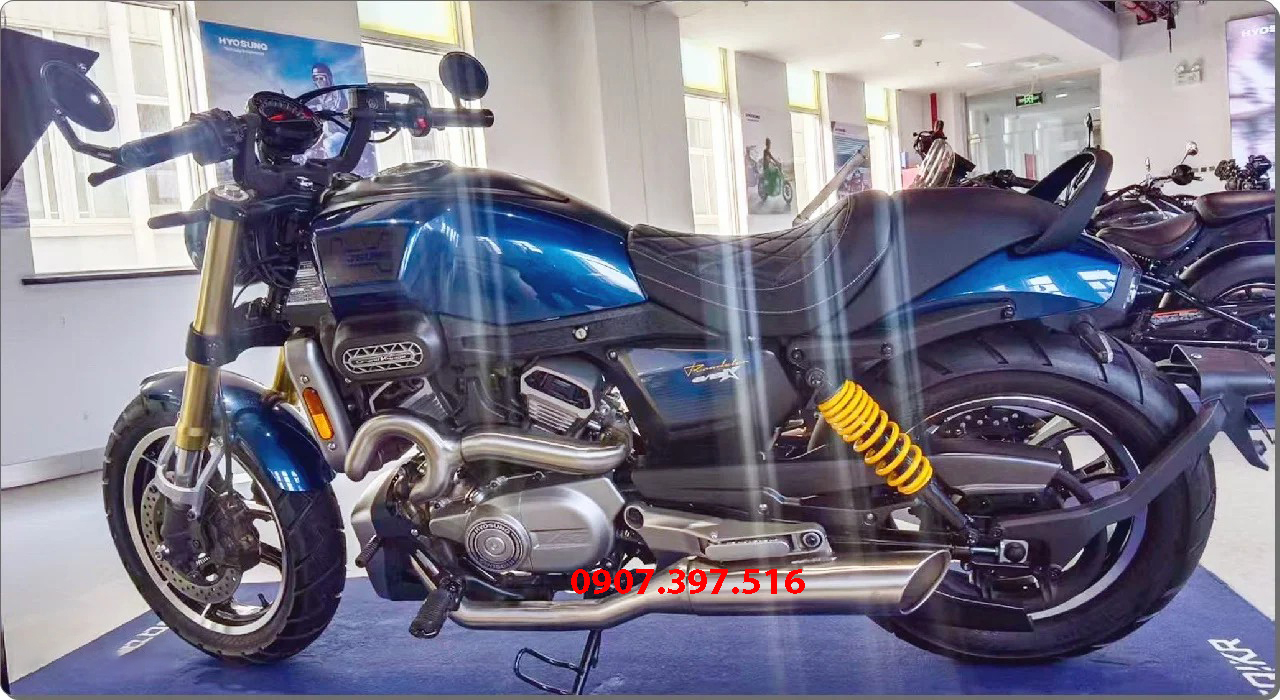 Hyosung GV350X Cruiser tại Cần Thơ - Mẫu xe cruiser 350cc mạnh mẽ, phong cách Mỹ