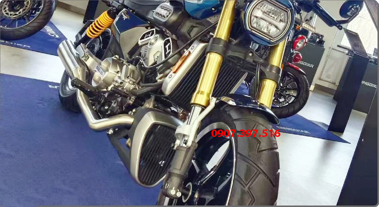 Hyosung GV350X Cruiser tại Cần Thơ - Mẫu xe cruiser 350cc mạnh mẽ, phong cách Mỹ