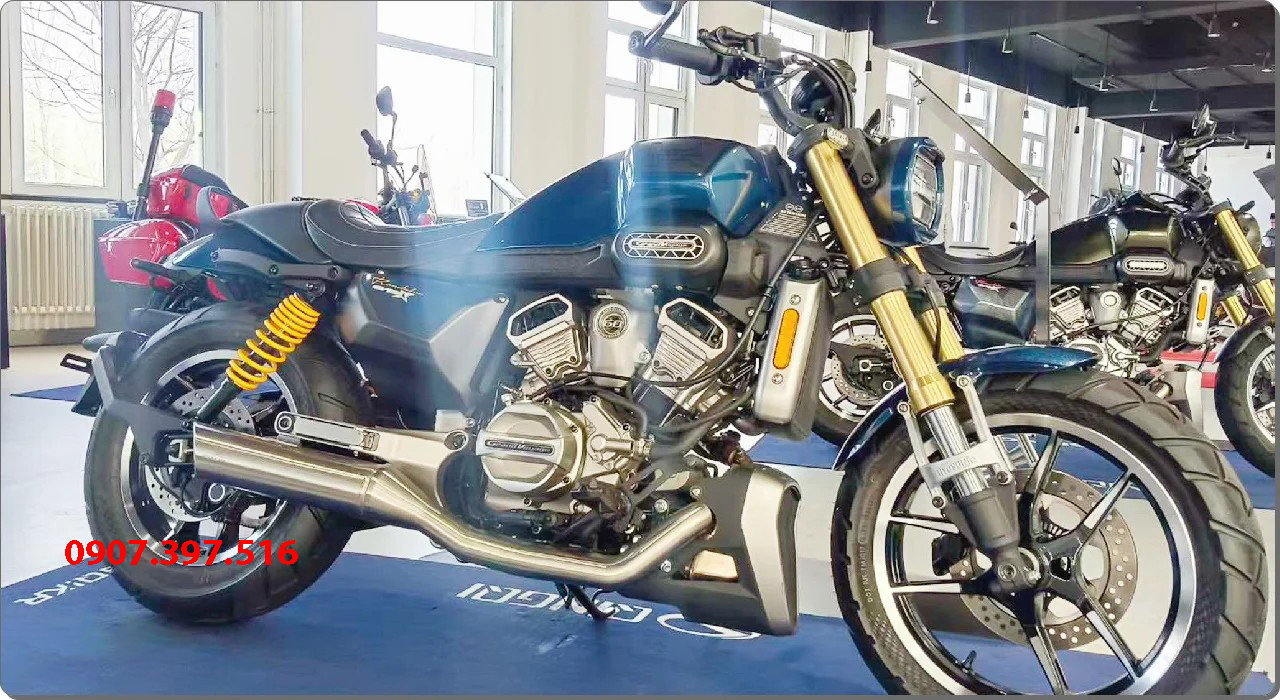 Hyosung GV350X Cruiser tại Cần Thơ - Mẫu xe cruiser 350cc mạnh mẽ, phong cách Mỹ