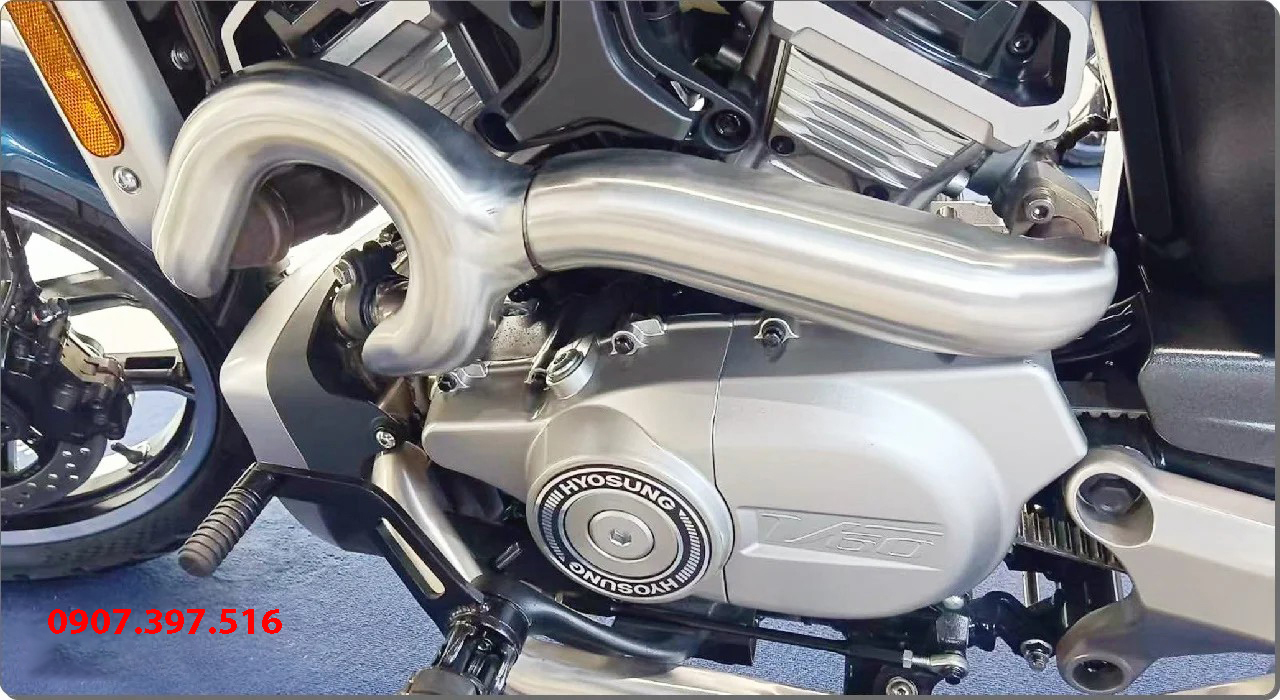 Hyosung GV350X Cruiser tại Cần Thơ - Mẫu xe cruiser 350cc mạnh mẽ, phong cách Mỹ 