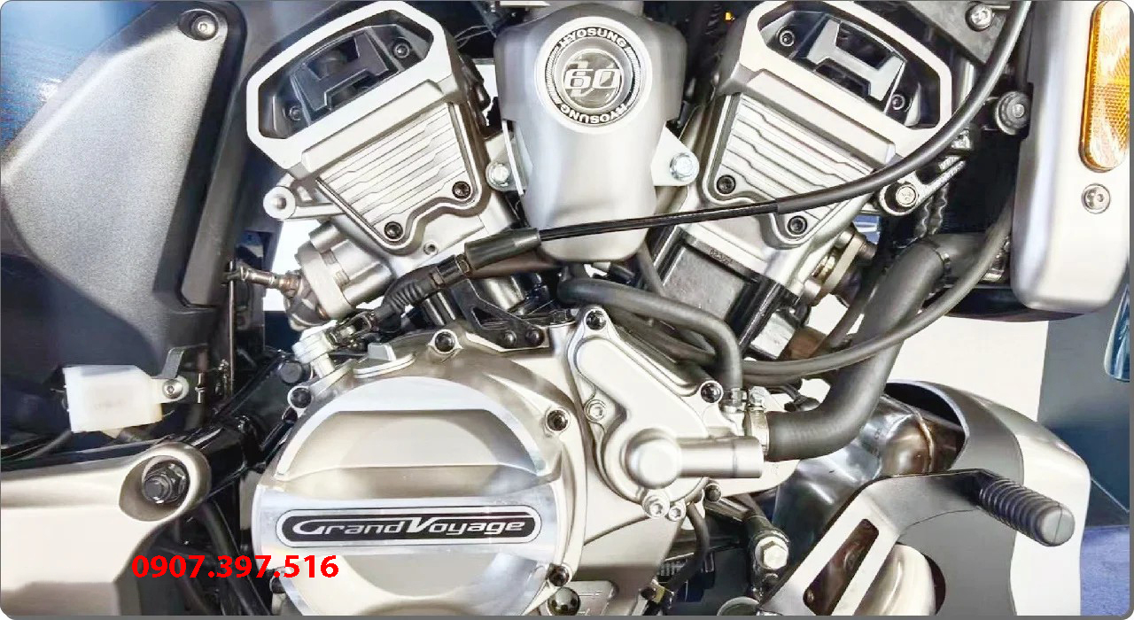 Hyosung GV350X Cruiser tại Cần Thơ - Mẫu xe cruiser 350cc mạnh mẽ, phong cách Mỹ
