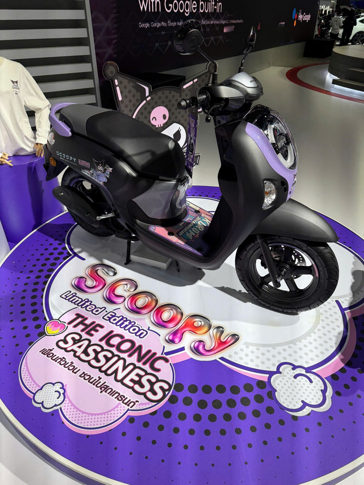 Cận cảnh Honda Scoopy Kuromi Limited Edition nhập Thái chính ngạch