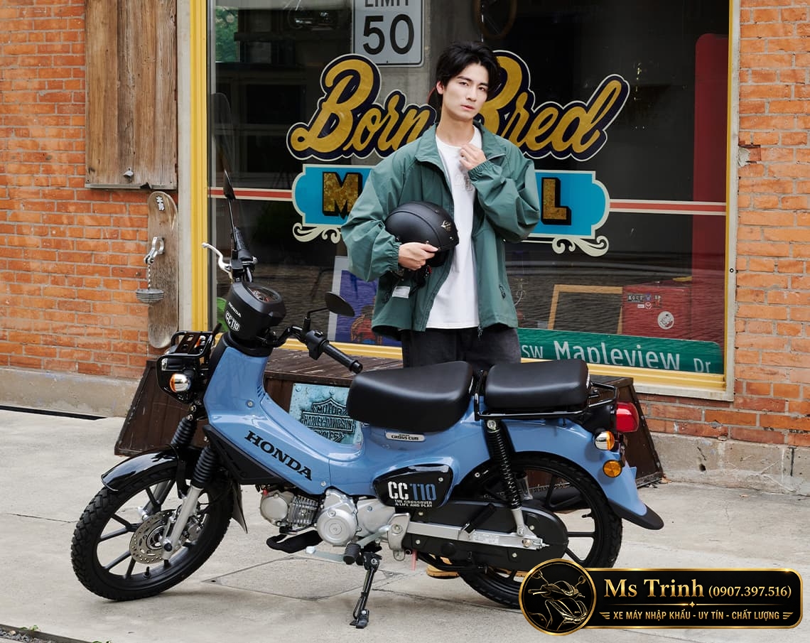 Honda Cross Cub 110 2026 tại Cần Thơ – Cub 110cc có ABS, bánh 17 inch, tiết kiệm xăng
