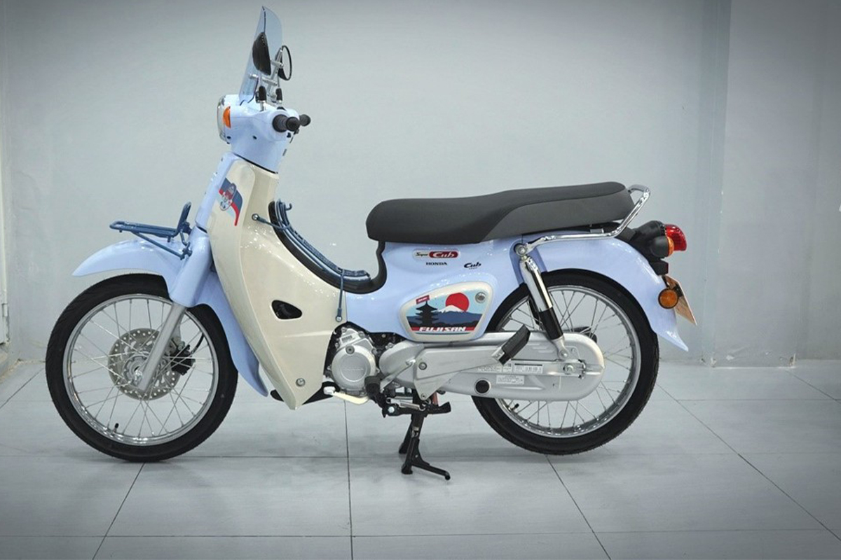 Honda Cub 110 Thái Fujisan – Tuyệt phẩm 500 xe toàn cầu, ABS an toàn, sắc màu độc bản từ Núi Phú Sĩ