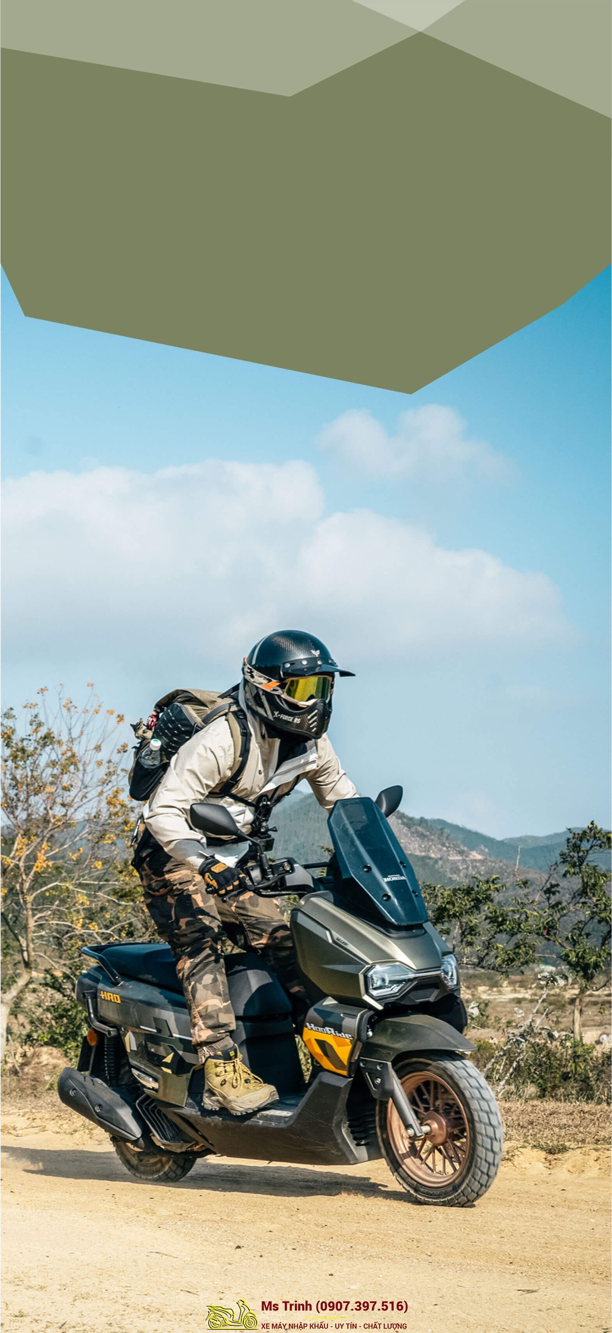 Honda HRD125 2026 ABS 2 Kênh - Xe Tay Ga ADV 125cc Cá Tính, Giá Tốt Tại Cần Thơ