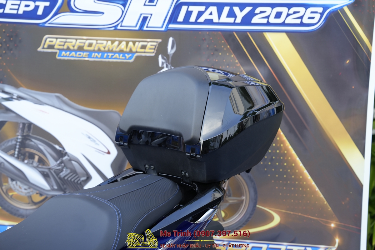 Honda SH150i Vetro Blue 2026 - New Concept Design 2026 Sh Ý bản giới hạn toàn cầu