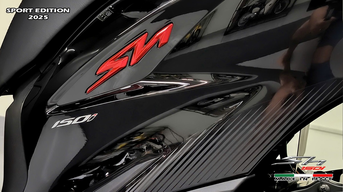 Honda SH150i 2025 Italy Sport Edition Màu Đen, Nhập Chính Hãng, Giá Rẻ
