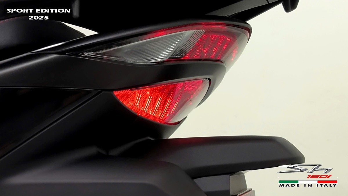 Honda SH150i 2025 Italy Sport Edition Màu Đen, Nhập Chính Hãng, Giá Rẻ