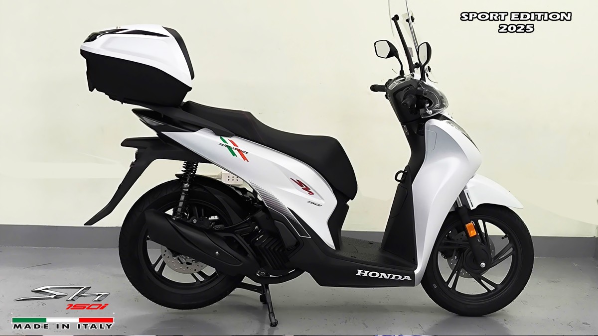 Yên xe được bọc da cao cấp với đường chỉ đỏ thể thao không chỉ tăng tính tiện nghi . thoải mái
