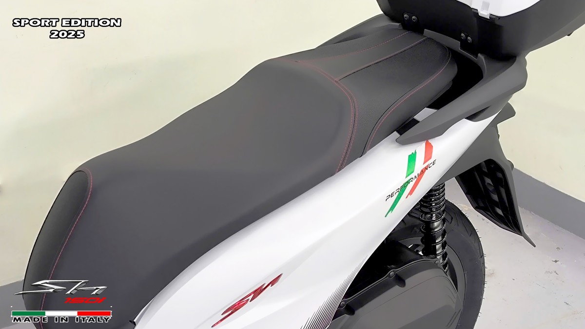 Honda SH150i Sport Edition 2025 Trắng, Made In Italy, Nhập Chính Hãng