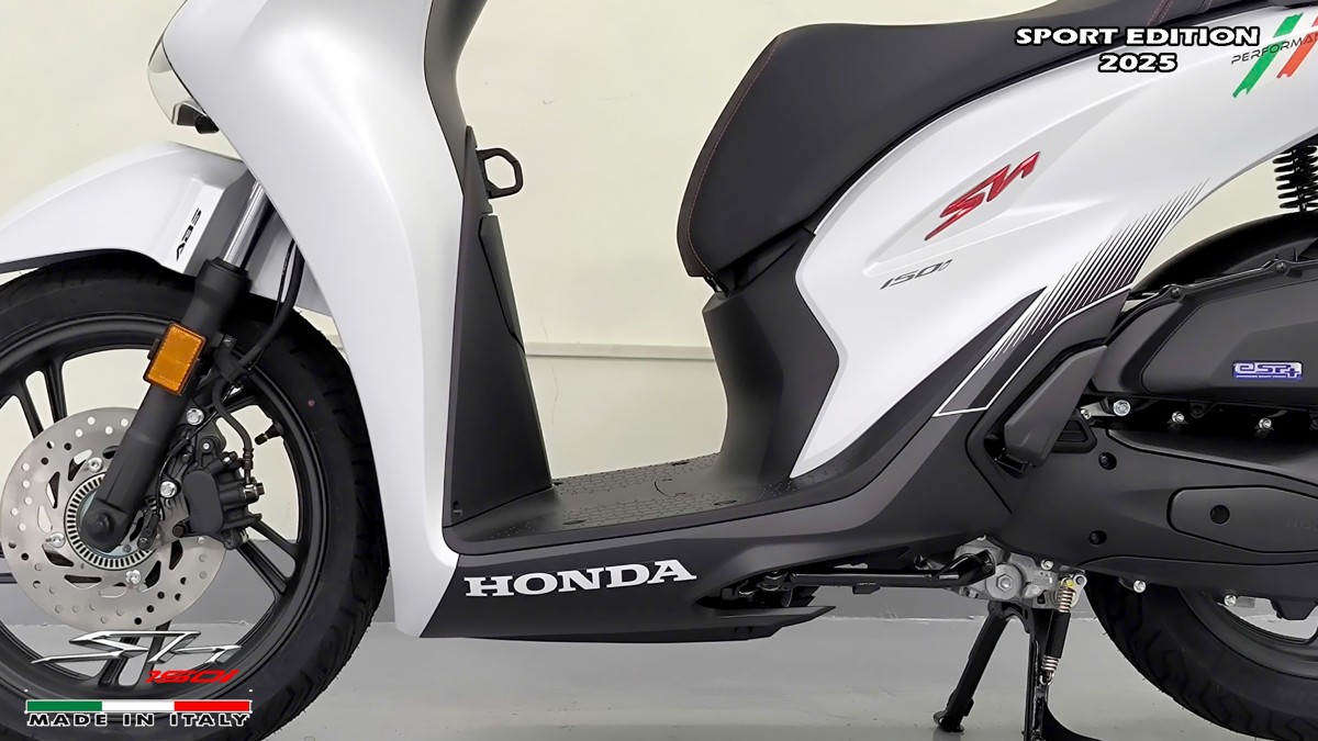 Honda SH150i Sport Edition 2025 Trắng, Made In Italy, Nhập Chính Hãng
