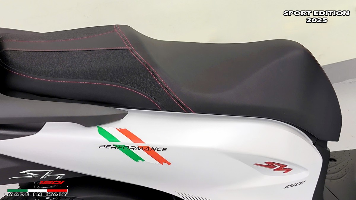 Honda SH150i Sport Edition 2025 Trắng, Made In Italy, Nhập Chính Hãng