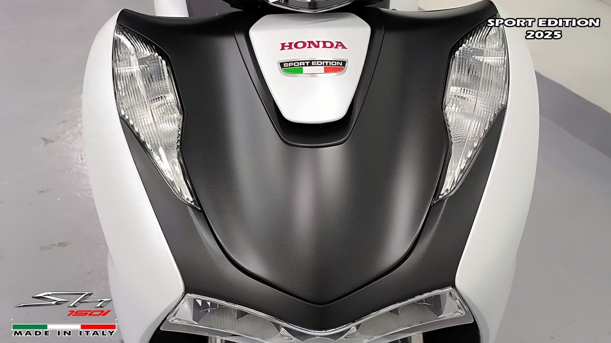 Honda SH150i Sport Edition 2025 Trắng, Made In Italy, Nhập Chính Hãng
