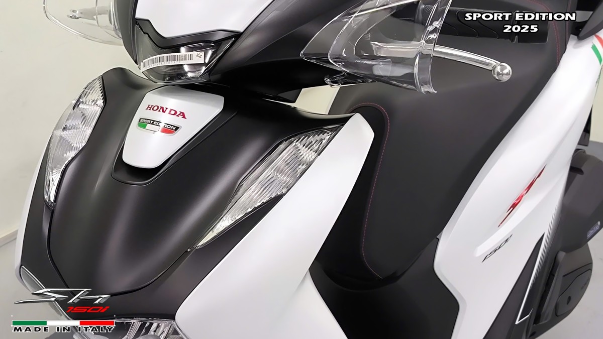 Honda SH150i Sport Edition 2025 Trắng, Made In Italy, Nhập Chính Hãng