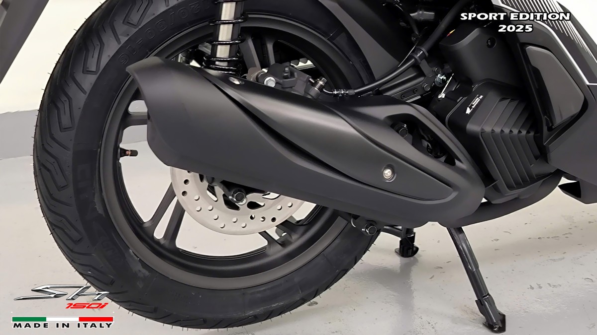 Honda SH150i Sport Edition 2025 Trắng, Made In Italy, Nhập Chính Hãng