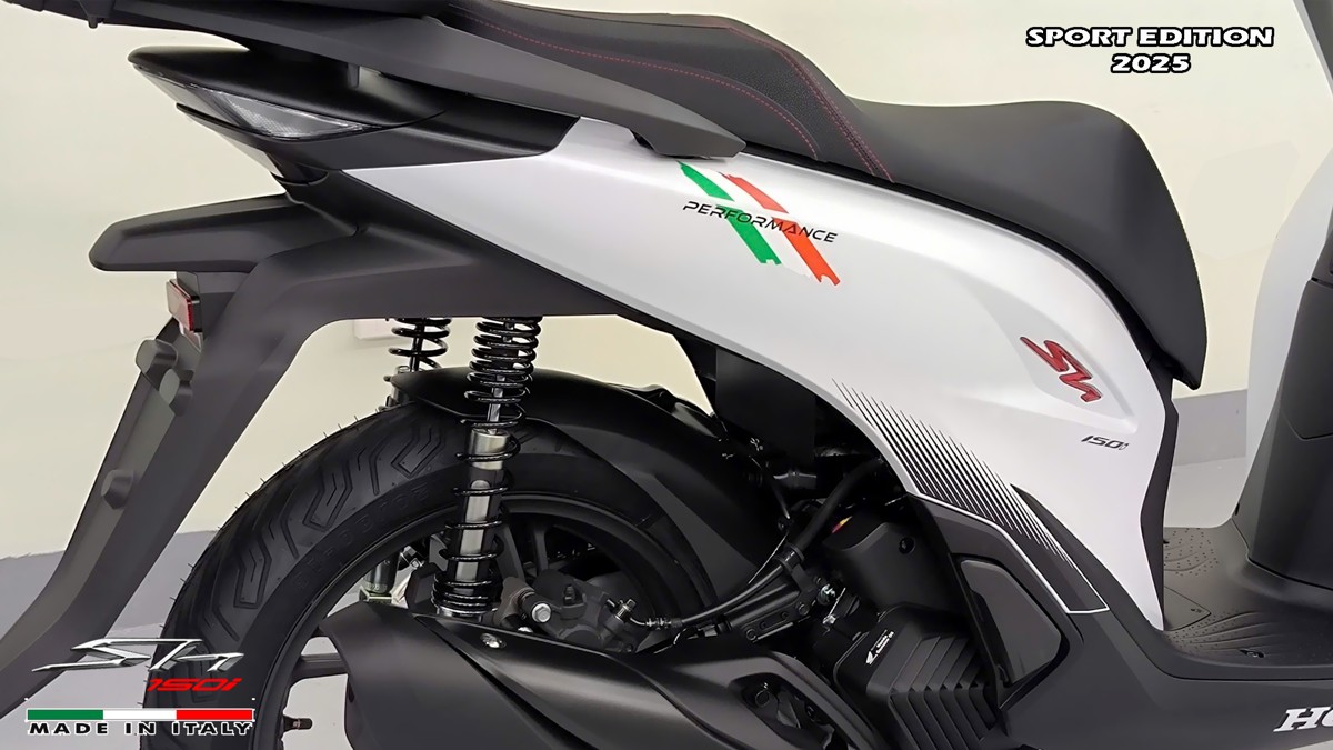 Honda SH150i Sport Edition 2025 Trắng, Made In Italy, Nhập Chính Hãng