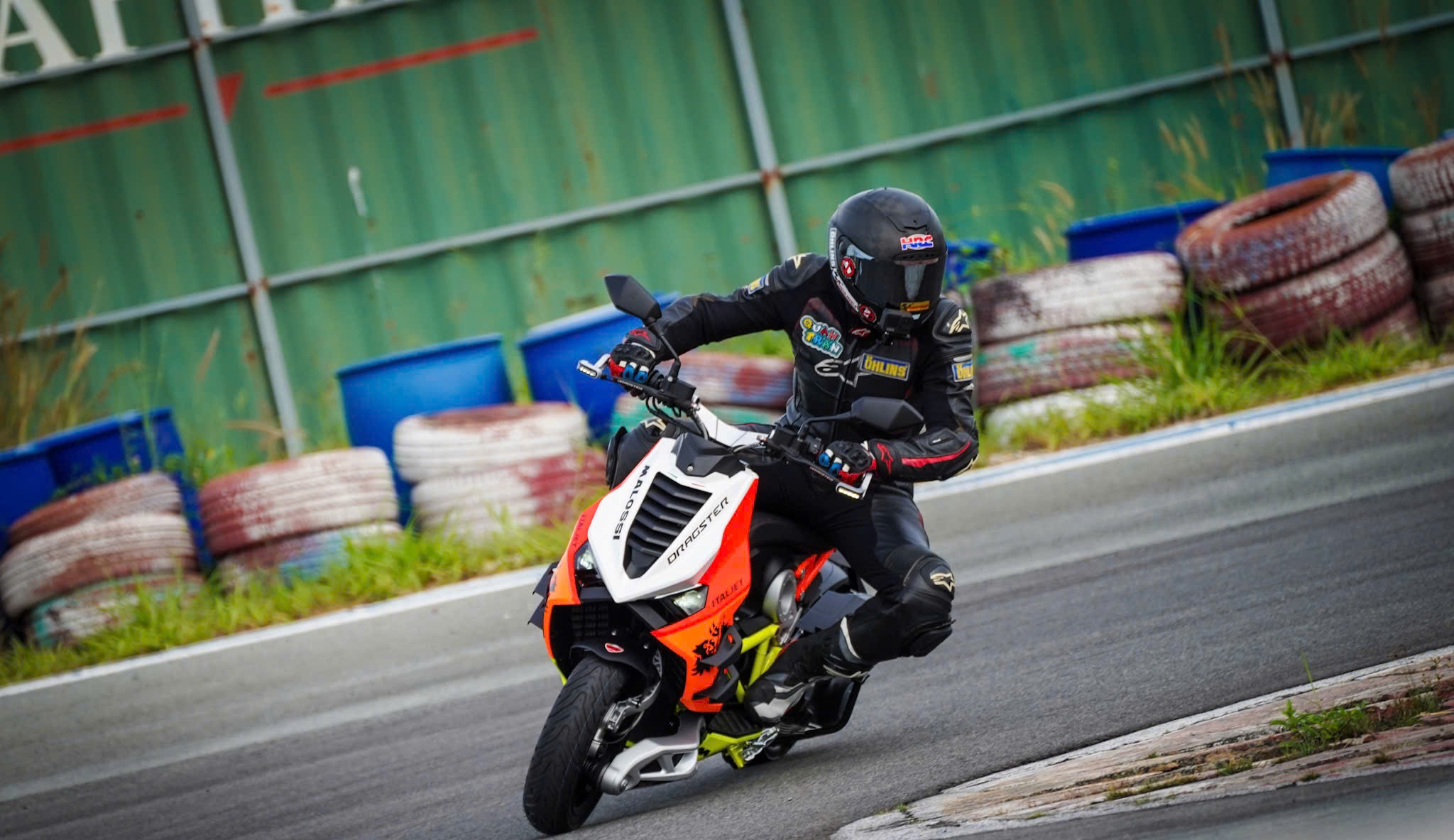 Italjet Dragster 300 Malossi, Xe Tay Ga Đua Nội Thành Thương Hiệu Italy