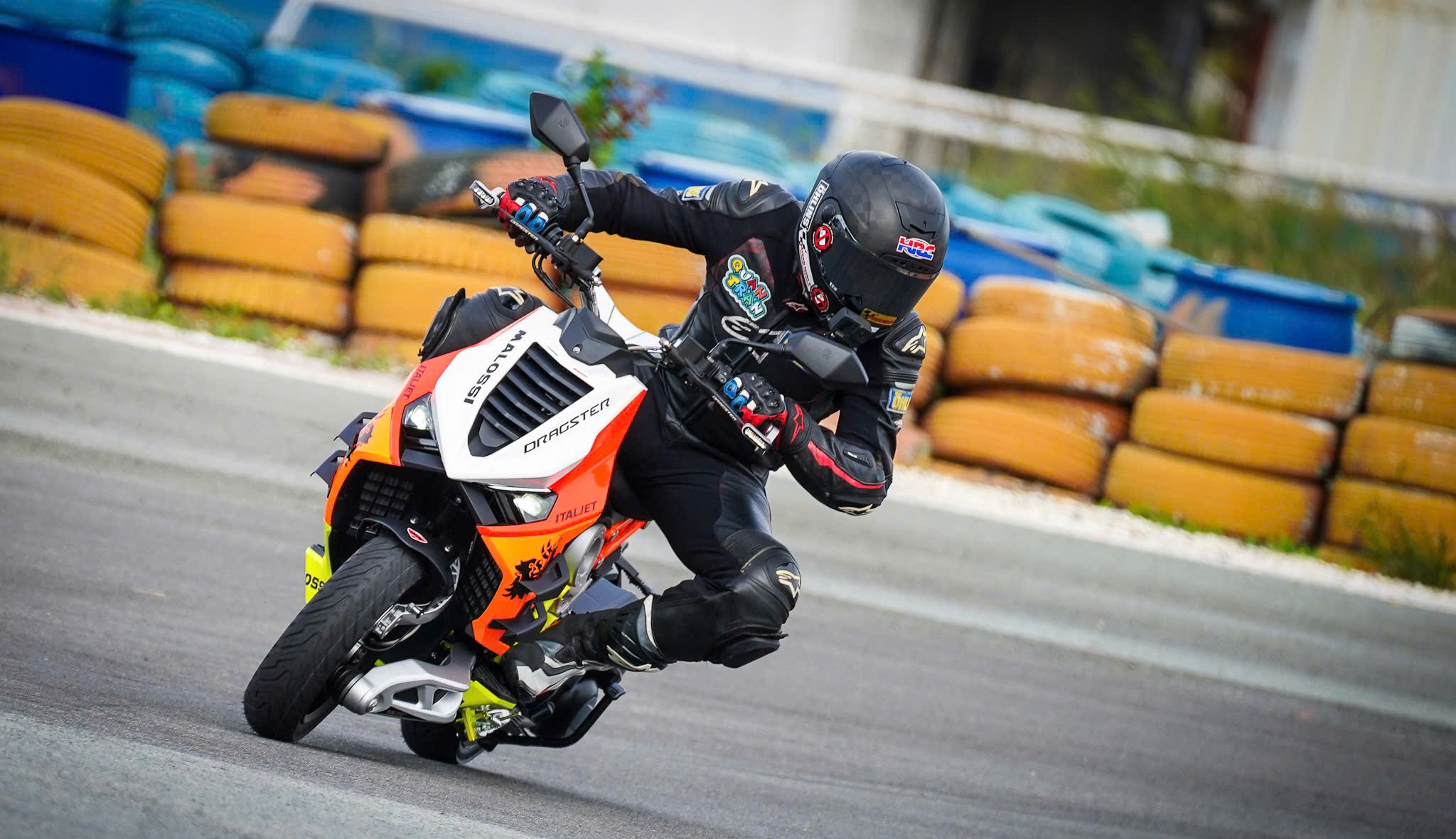 Italjet Dragster 300 Malossi, Xe Tay Ga Đua Nội Thành Thương Hiệu Italy