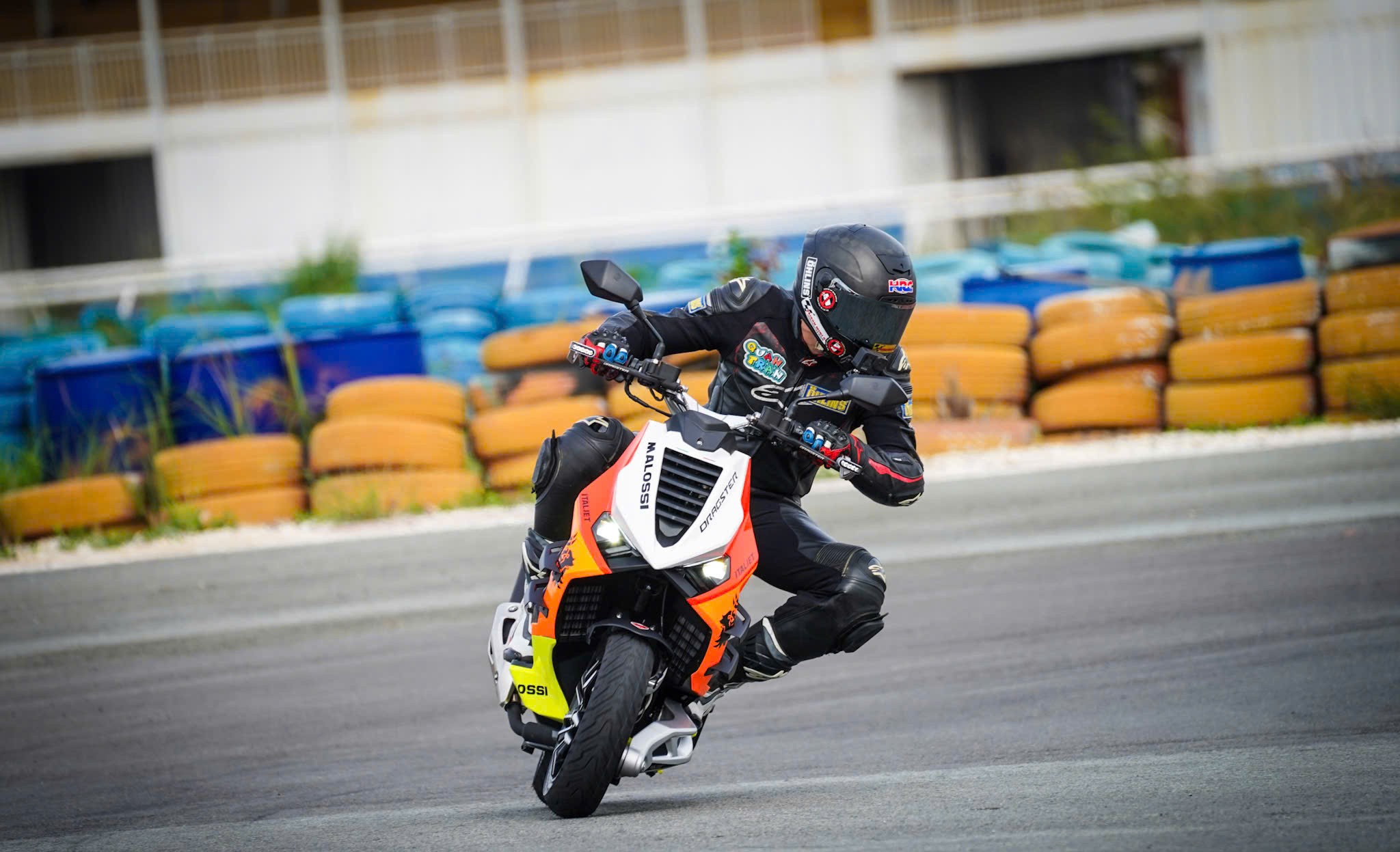 Italjet Dragster 300 Malossi, Xe Tay Ga Đua Nội Thành Thương Hiệu Italy