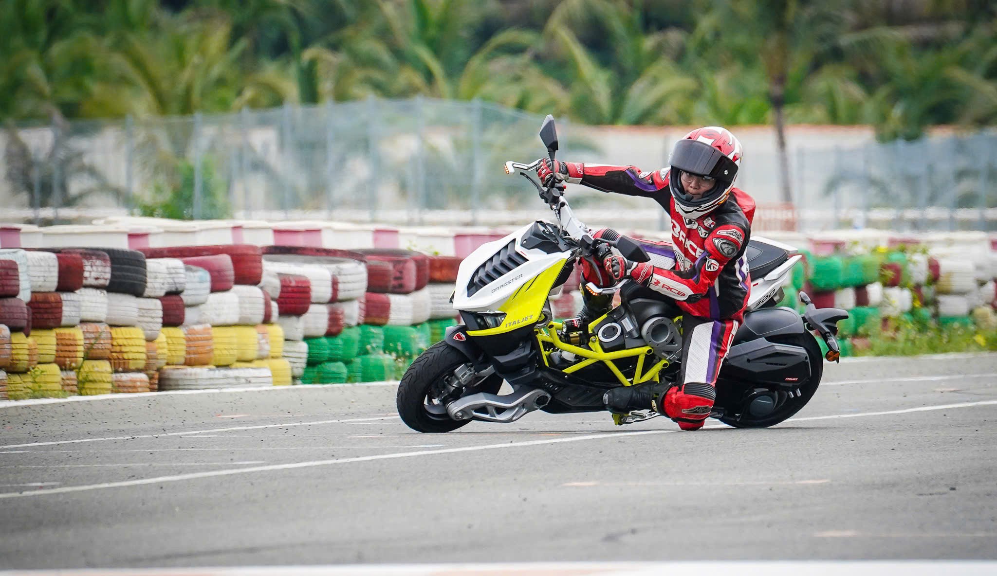 Italjet Dragster 300 Malossi, Xe Tay Ga Đua Nội Thành Thương Hiệu Italy
