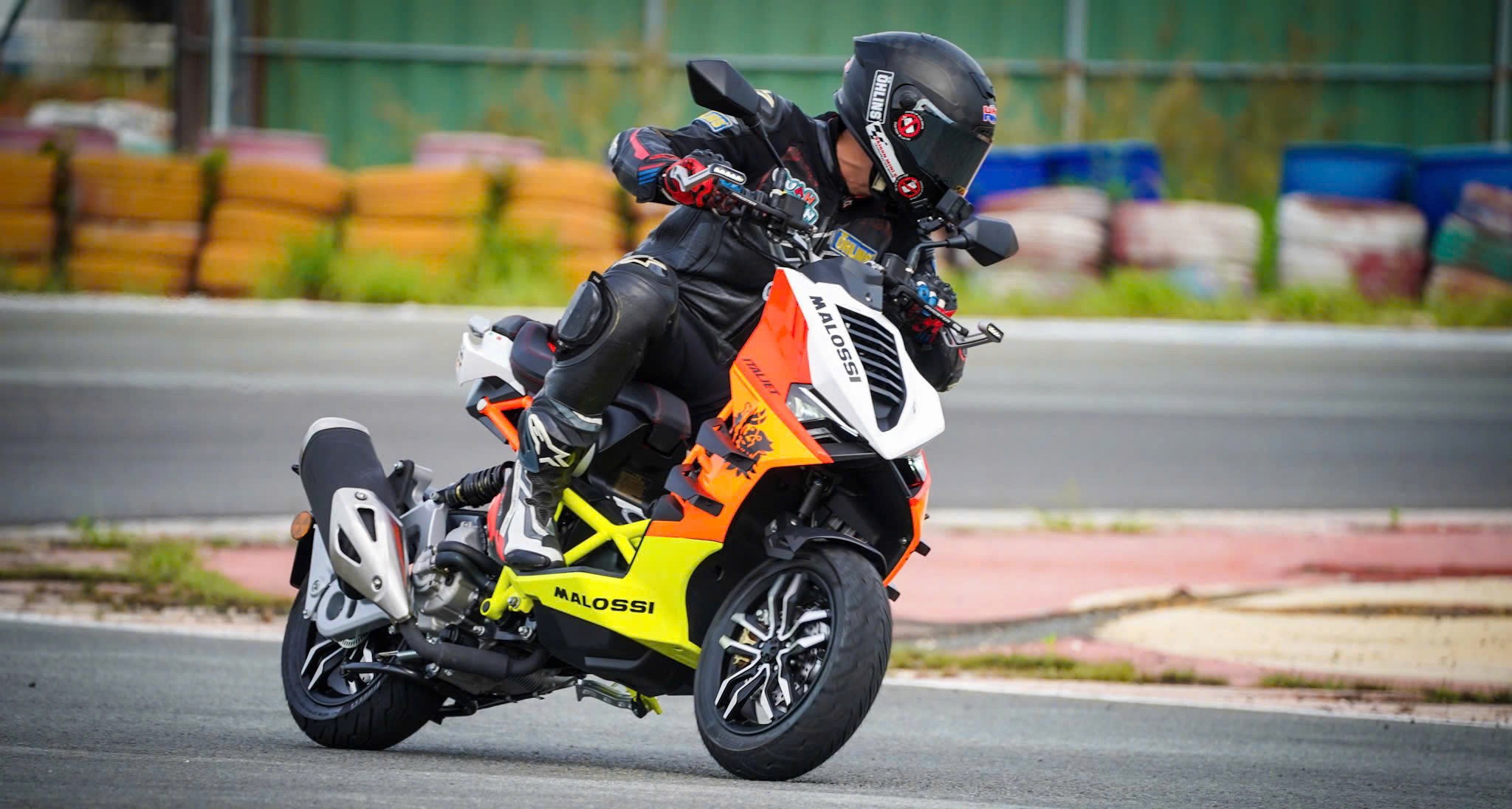 Italjet Dragster 300 Malossi, Xe Tay Ga Đua Nội Thành Thương Hiệu Italy