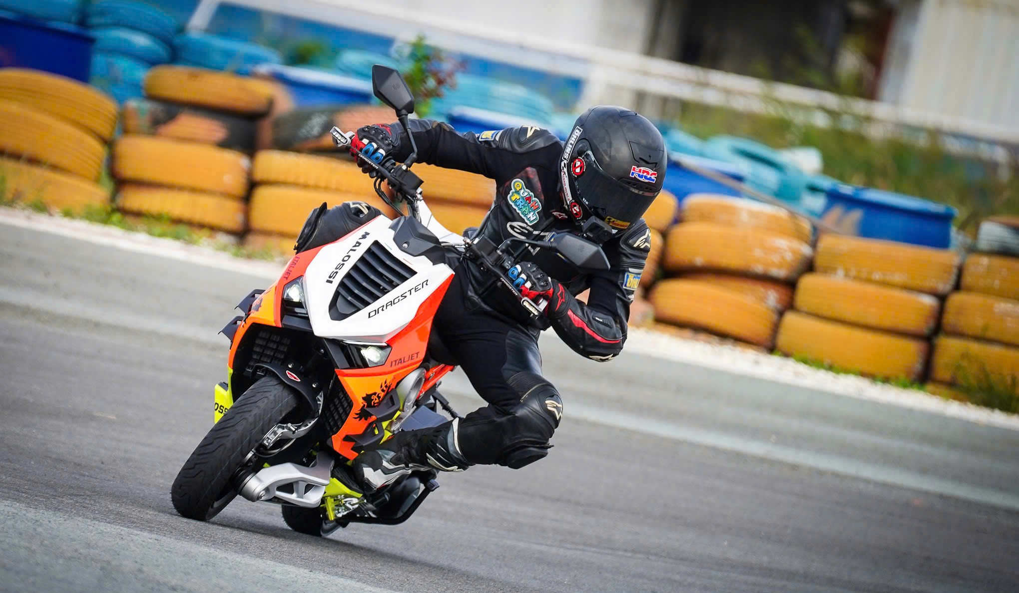 Italjet Dragster 300 Malossi, Xe Tay Ga Đua Nội Thành Thương Hiệu Italy