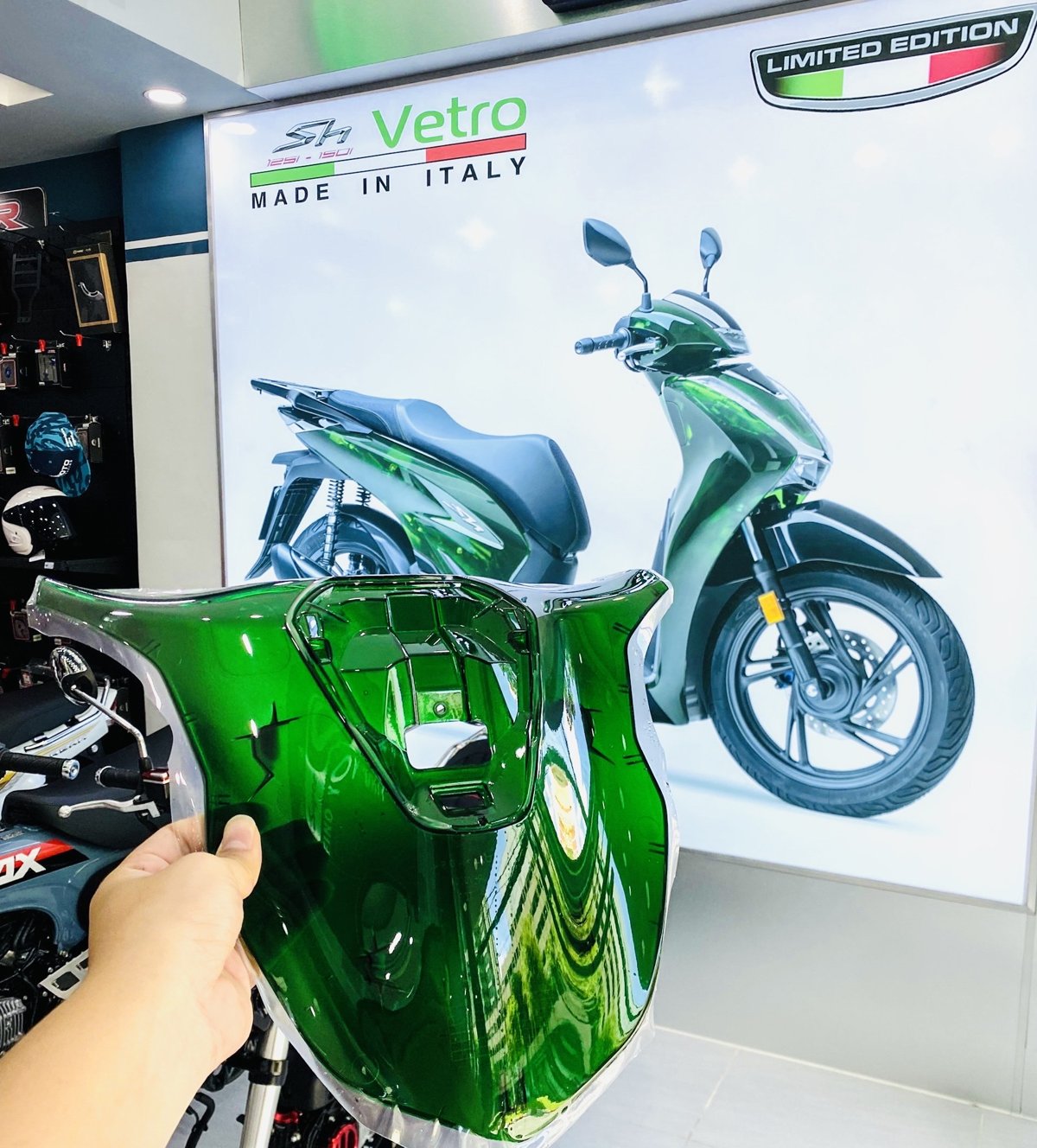 Honda SH150i Vetro 2025, Made In Italy, Nhập Chính Hãng Từ Ý