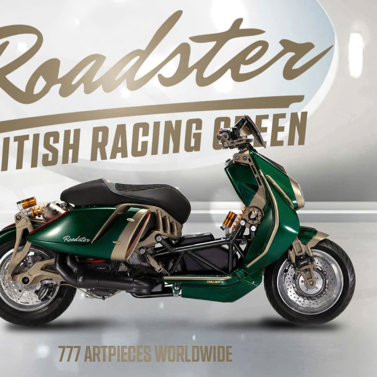Italjet Roadster 400 2026 - Hyper Scooter giới hạn 777 xe cực độc dành cho dân chơi