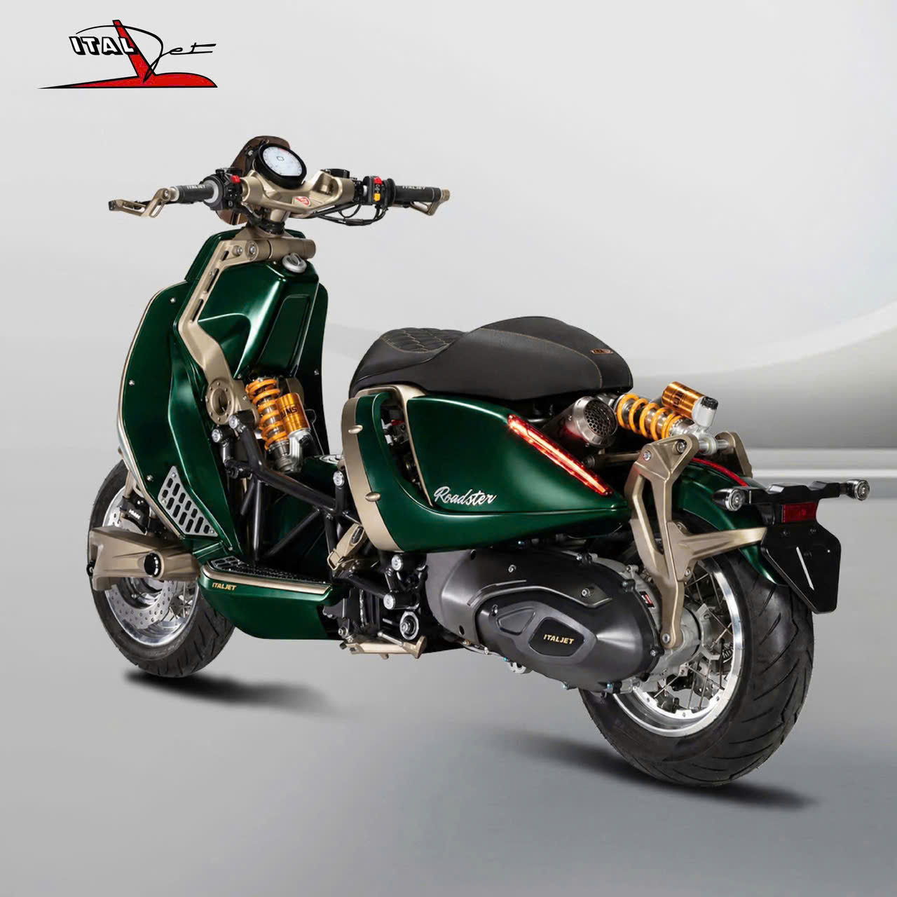 Italjet Roadster 400 2026 - Hyper Scooter giới hạn 777 xe cực độc dành cho dân chơi