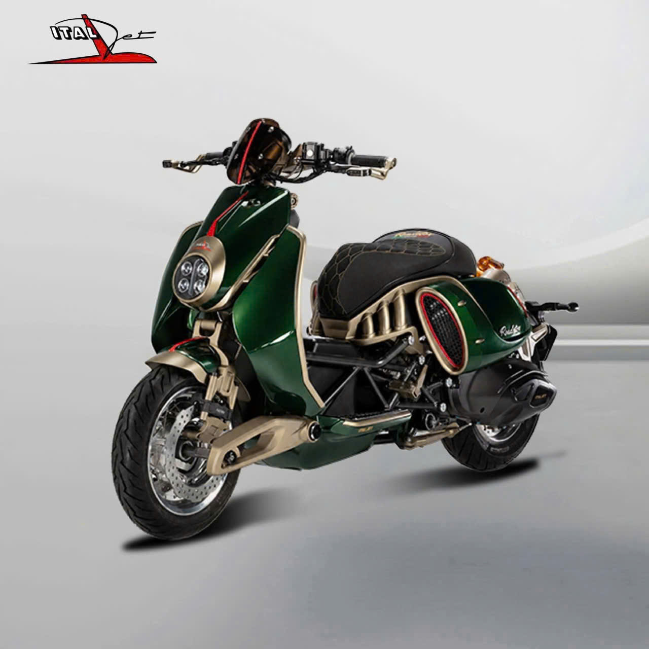 Italjet Roadster 400 2026 - Hyper Scooter giới hạn 777 xe cực độc dành cho dân chơi