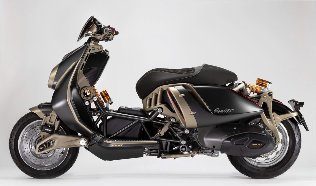 Italjet Roadster 400 2026 - Hyper Scooter giới hạn 777 xe cực độc dành cho dân chơi