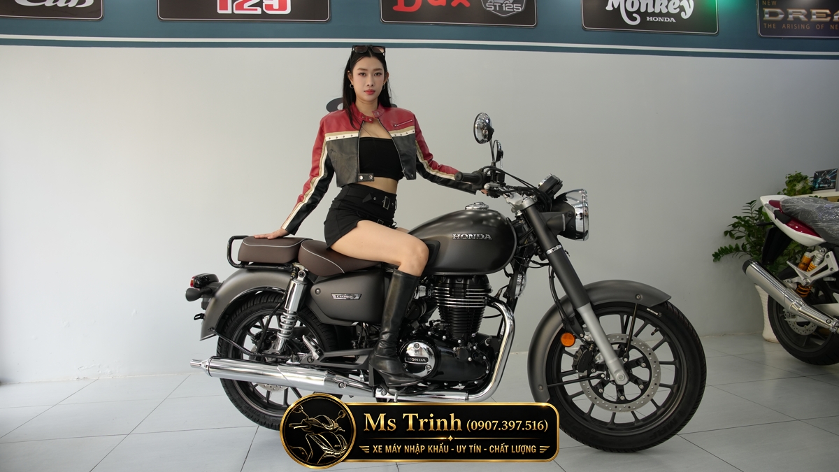 Honda CB350C Pro 2026 phong cách classic roadster cực kỳ cuốn hút tại showroom