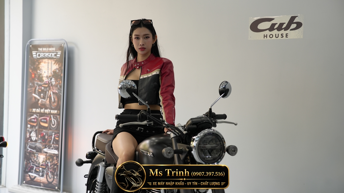 Honda CB350C Pro 2026 thu hút ánh nhìn với vẻ đẹp classic đầy sang trọng