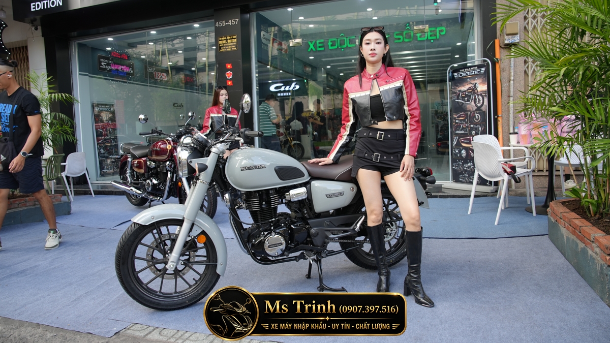 Honda CB350C Pro màu xám