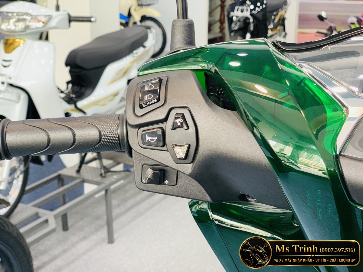 Cụm công tắc trái Honda SH150 Vetro Green nhập khẩu nguyên chiếc