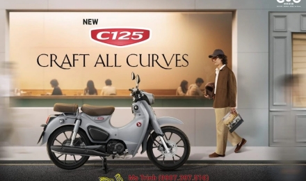 Honda Super Cub C125 2026 nhập khẩu Thái Lan - Biểu tượng huyền thoại nâng cấp ABS hiện đại