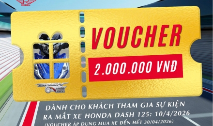 Đếm ngược sự kiện HONDA DASH 125 RACING 2026 tại Cần Thơ - Còn vài ngày nữa thôi!