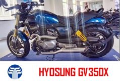 Hyosung GV350X Cruiser tại Cần Thơ - Mẫu xe cruiser 350cc mạnh mẽ, phong cách Mỹ 