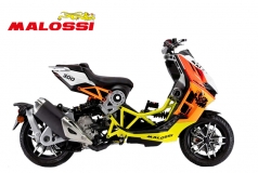 Italjet Dragster 300 Malossi, Xe Tay Ga Đua Nội Thành Thương Hiệu Italy