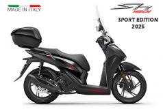 Honda SH150i 2025 Italy Sport Edition Màu Đen, Nhập Chính Hãng, Giá Rẻ